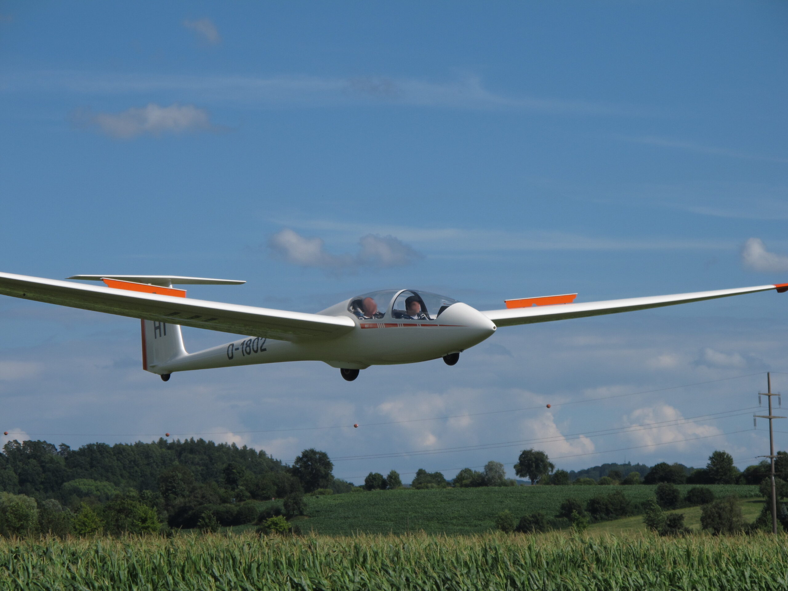 Fliegen lernen …