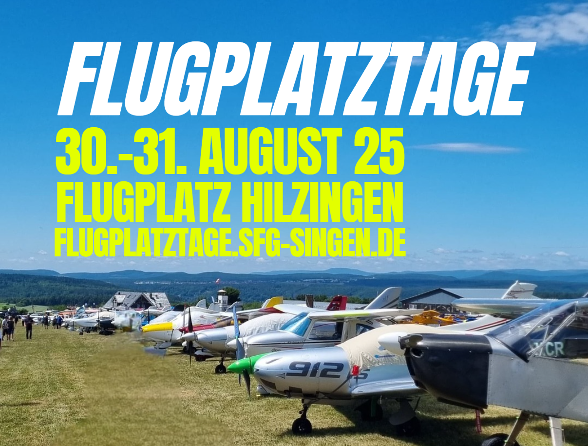 Flugplatztage am 30. und 31. August 2025